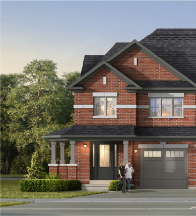 Freehold Towns Elevation View 3