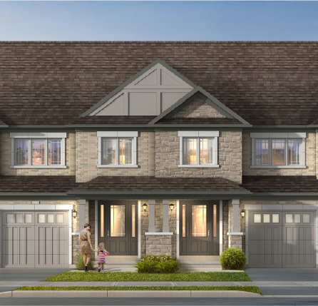 Freehold Towns Elevation View 5